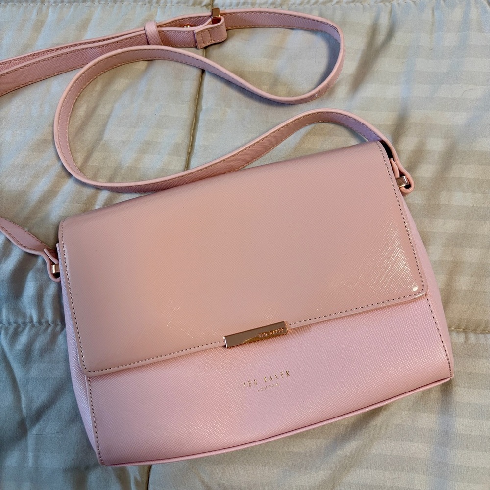 Ted Baker Blush Pink Crossbody Bag